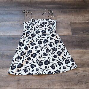 Women's Spaghetti Strap with Pockets Floral Dress, Size: XL Tall